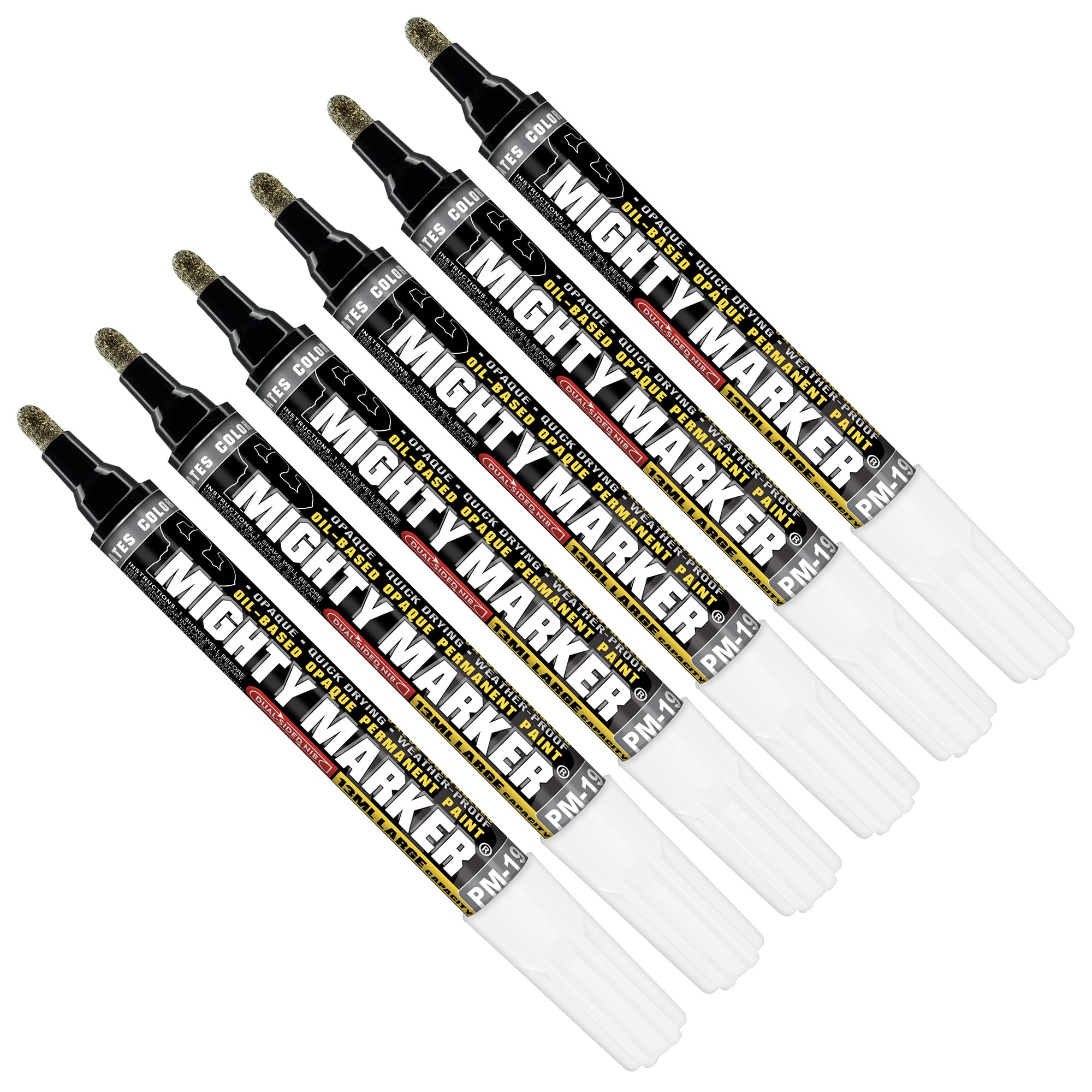Amazon.com: Mighty Marker PM-19 Industrial Paint Marker, Xylene